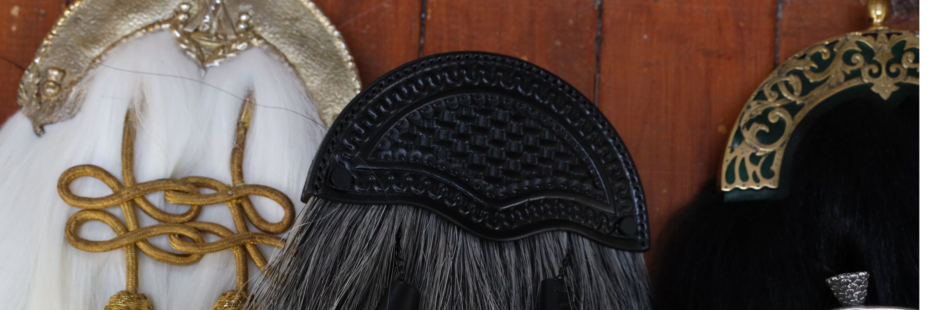 Explore our range of hand made in Scotland sporrans inspired by historical designs