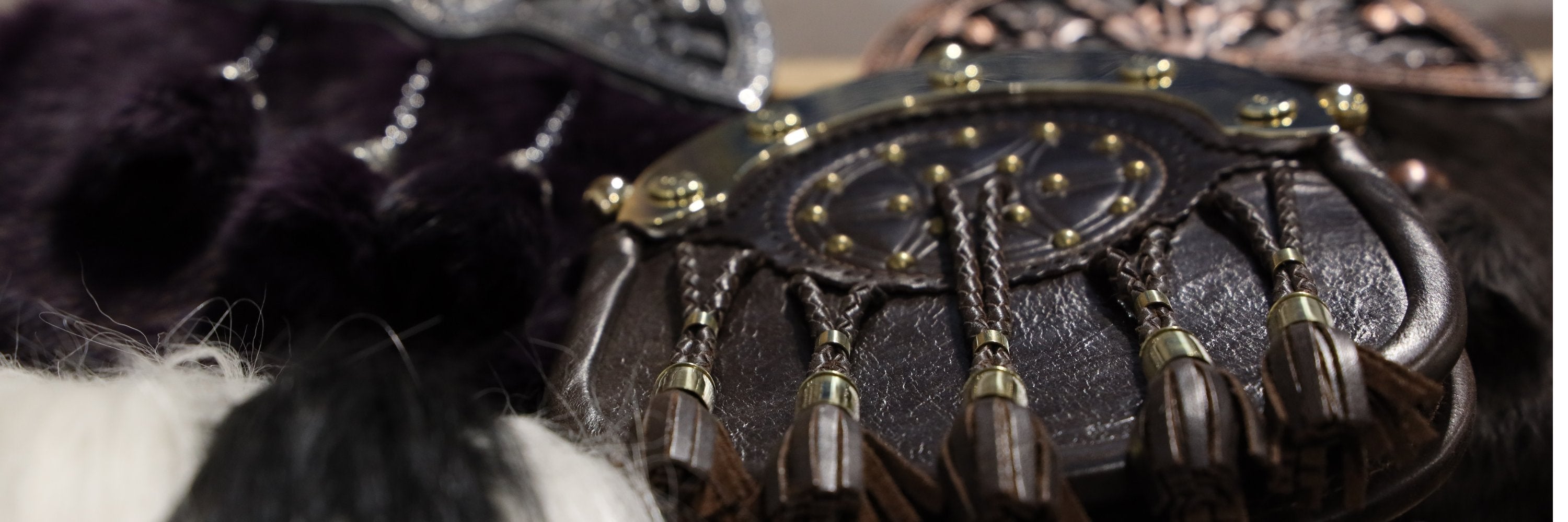 Explore our selected assortment of classic sporrans, expertly crafted in our Perth workshop from our premium leather and hides. Each sporran embodies traditional craftsmanship, offering timeless elegance and durability.