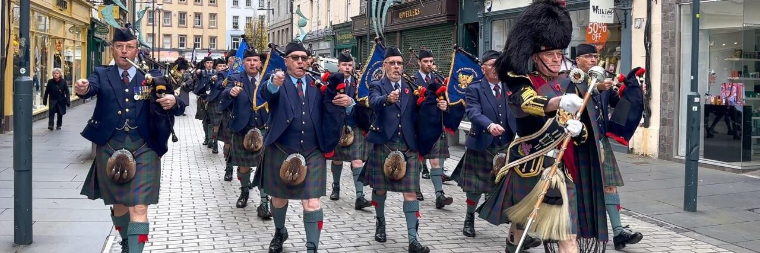 Pipe band sporrans tailored for the distinctive attire of pipe bands, worn by pipers and drummers, these sporrans complement the musical ensemble.