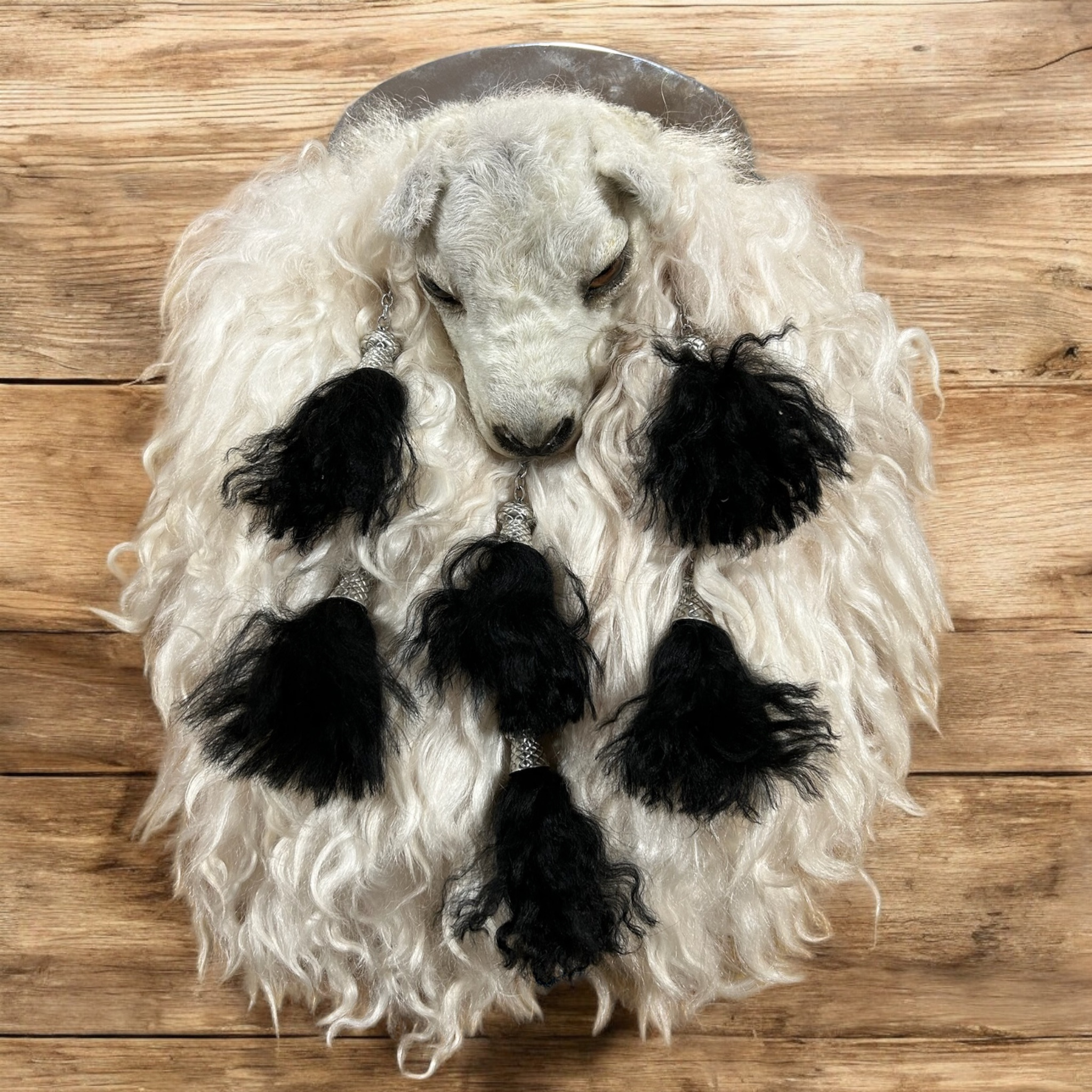 Lamb Mask Sporran by Margaret Morrison Ltd