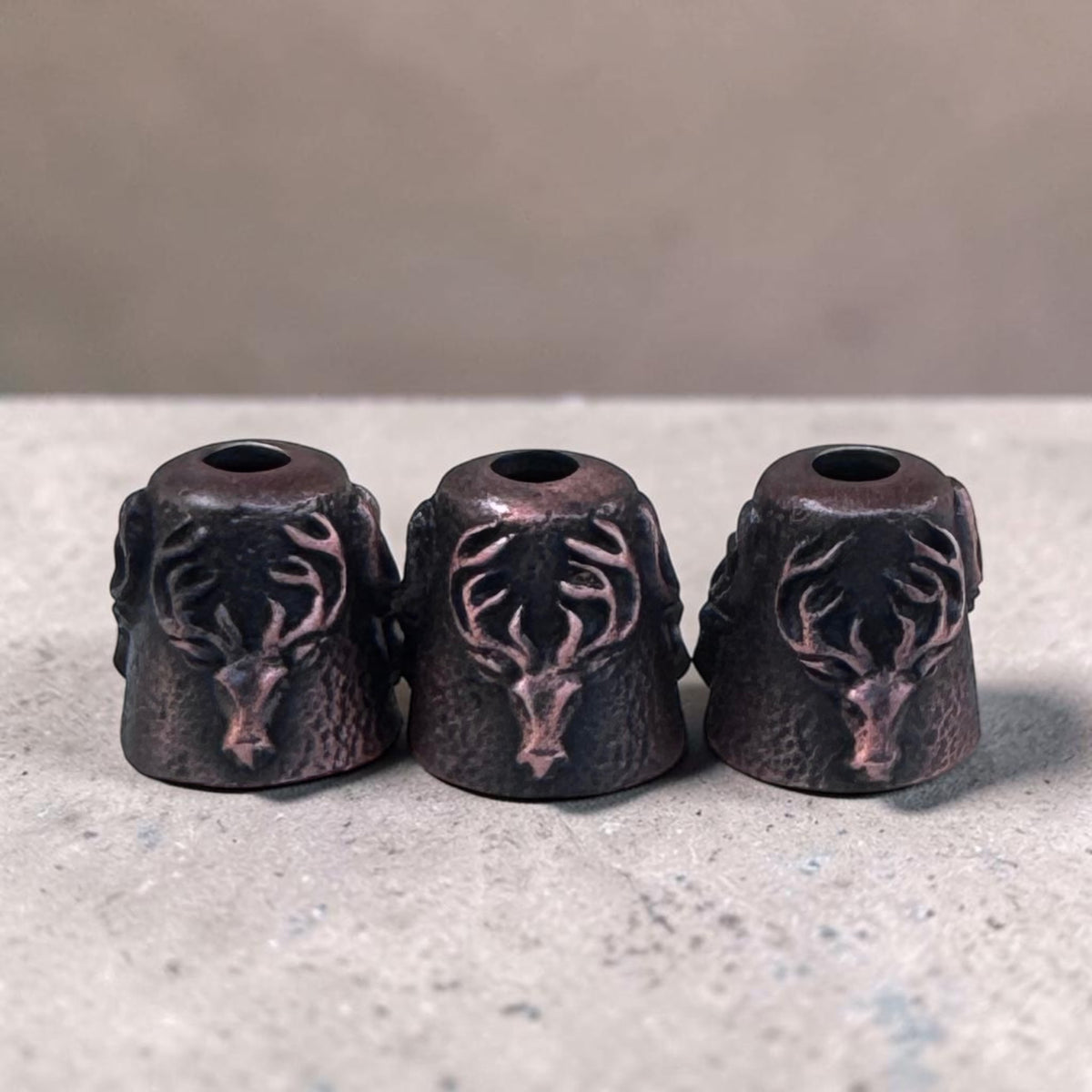 sporran stag bells copper