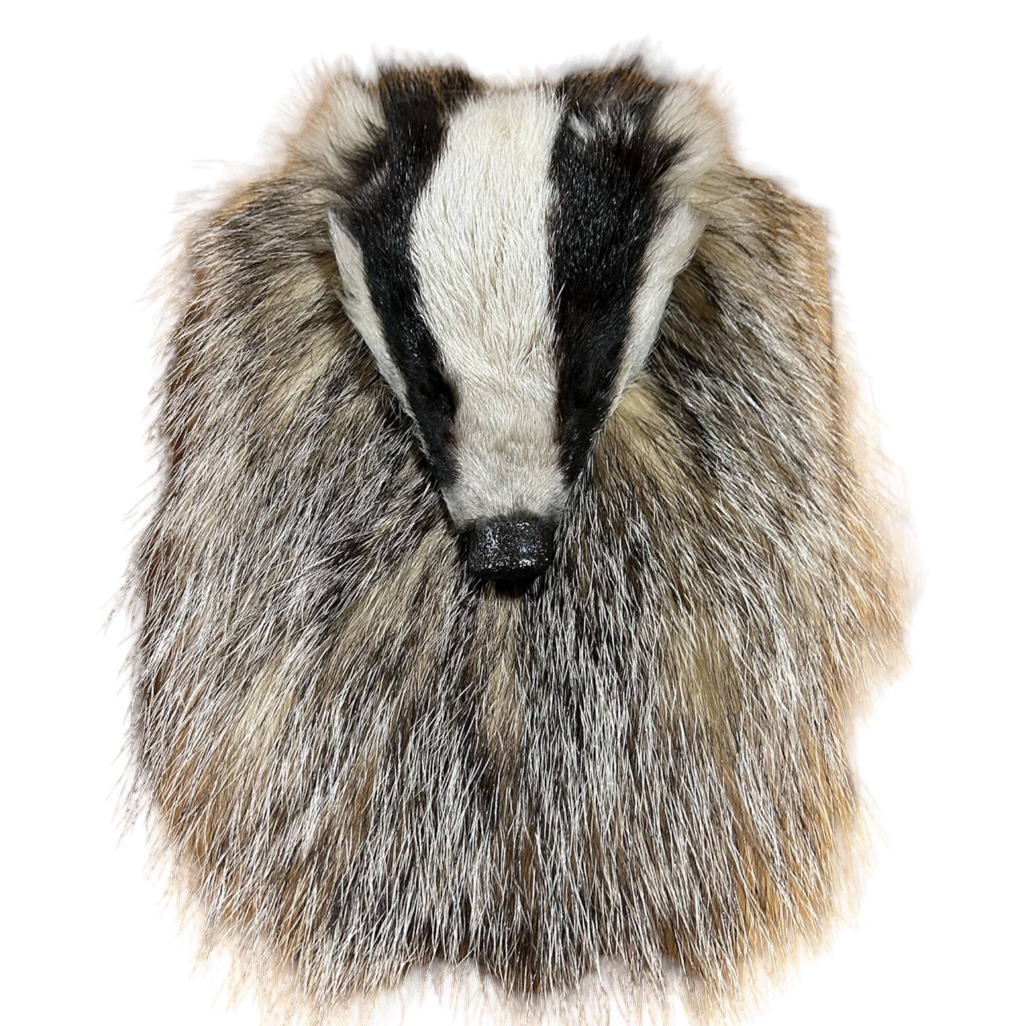 Badger Mask Sporran by Margaret Morrison Ltd