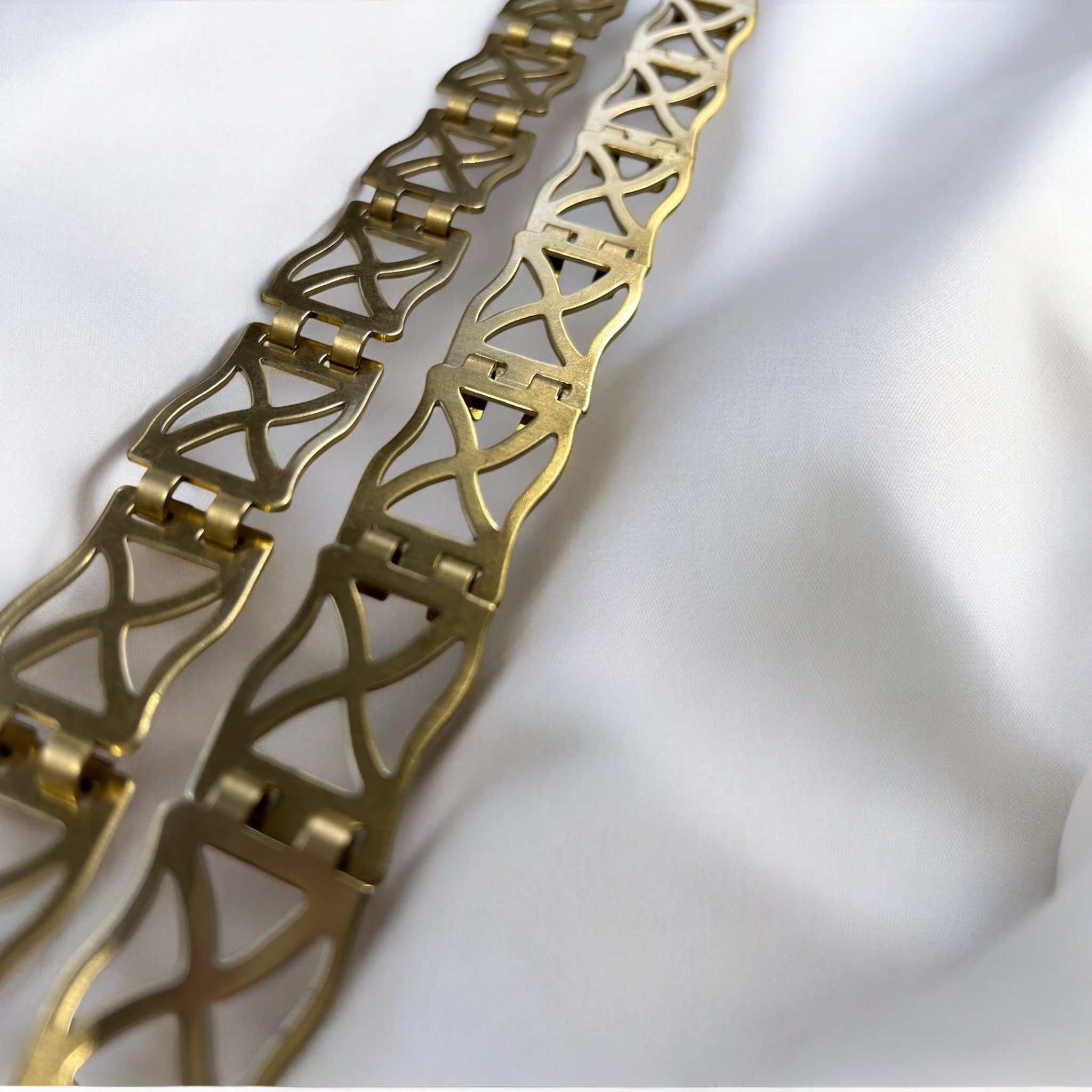 Brass Saltire Sporran Chain