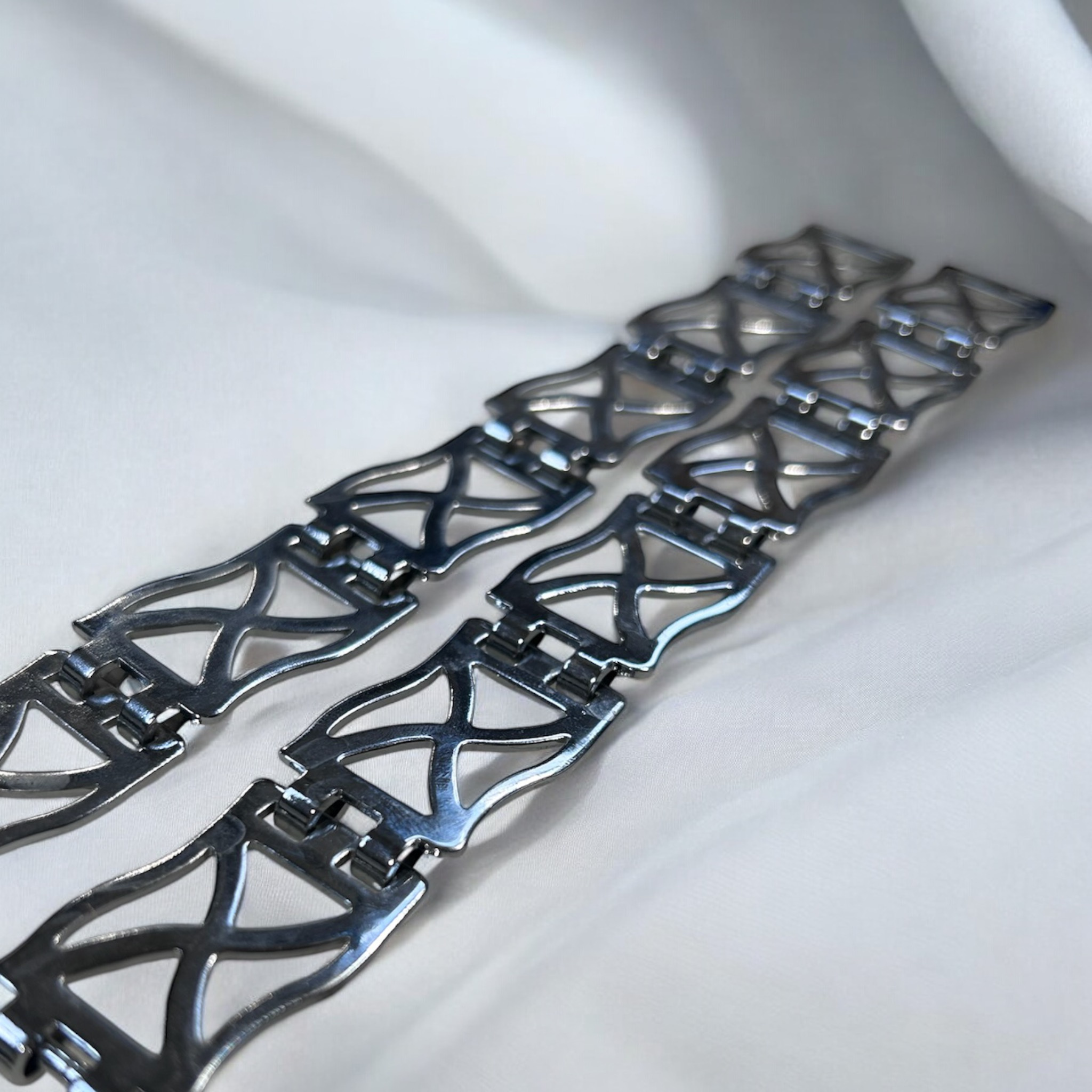 Chrome Saltire Sporran Chain