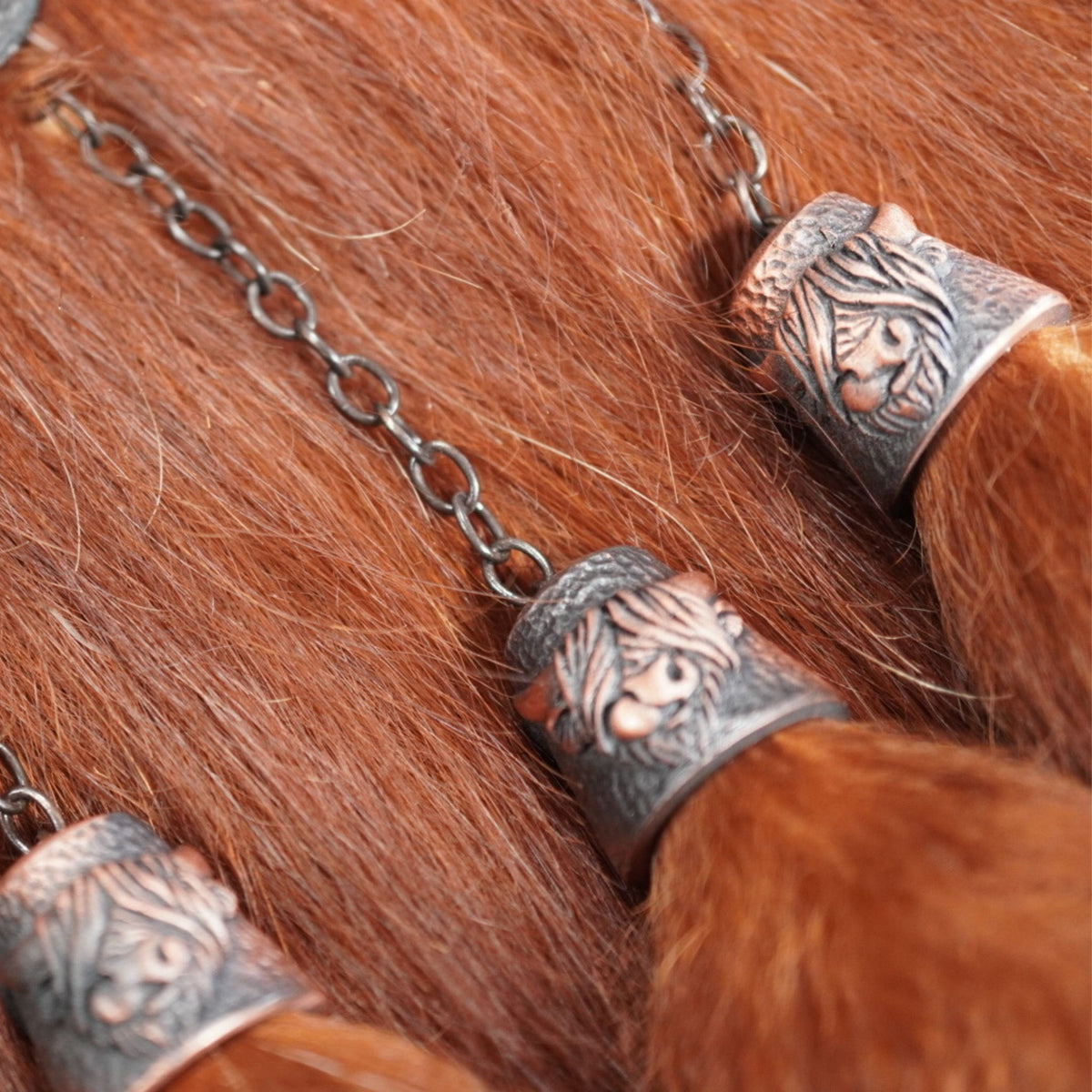 Highland cow dress sporran bells