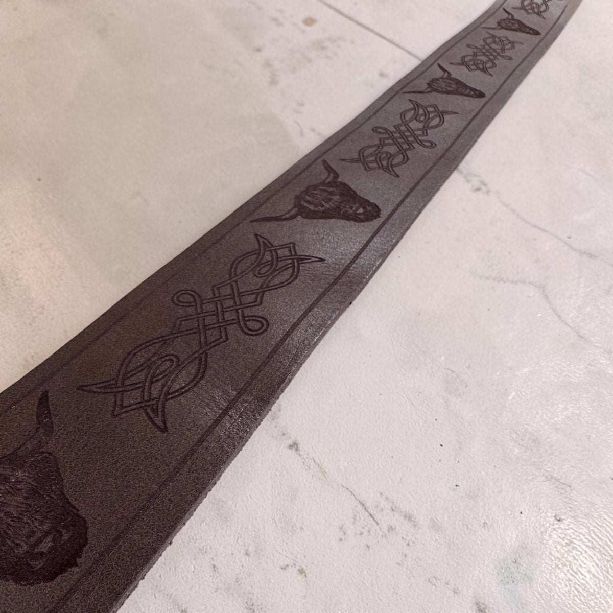 highland cow kilt belt