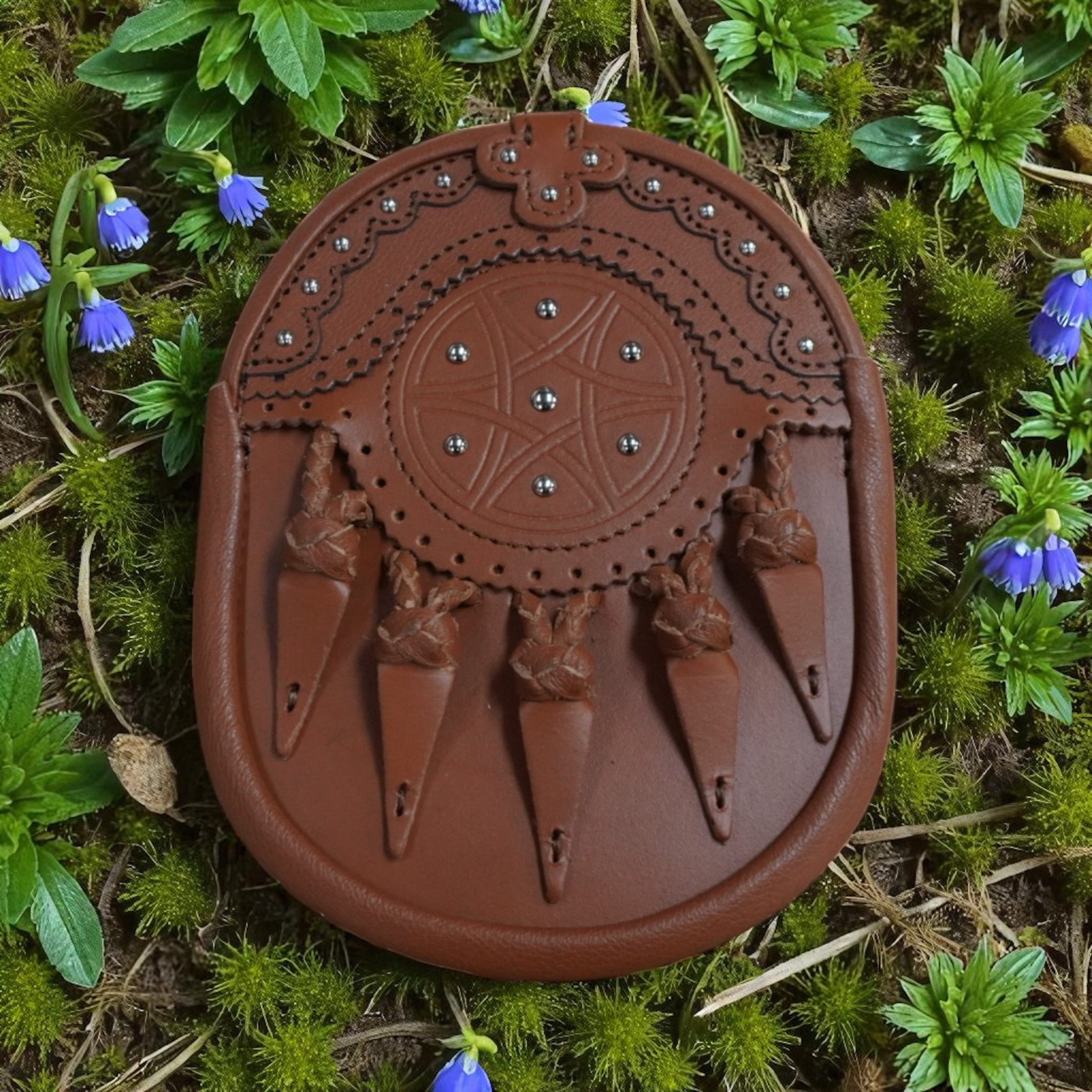 Classic Leather Hunting Sporran