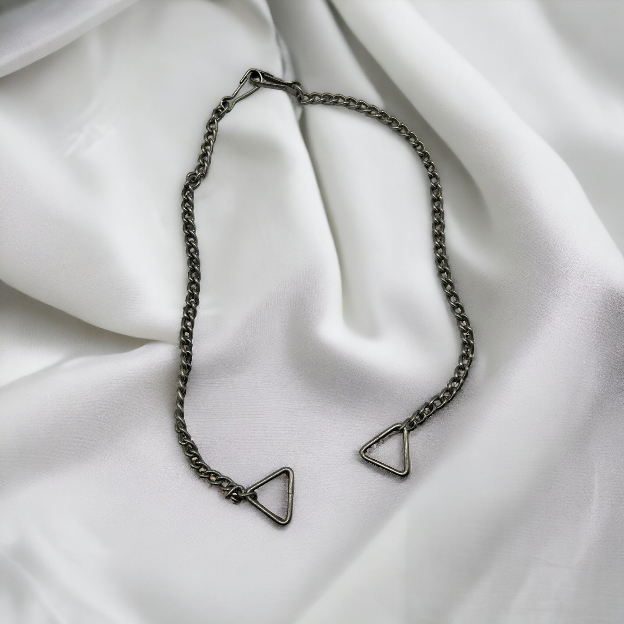 Sporran chain in antique finish  made by Margaret Morrison