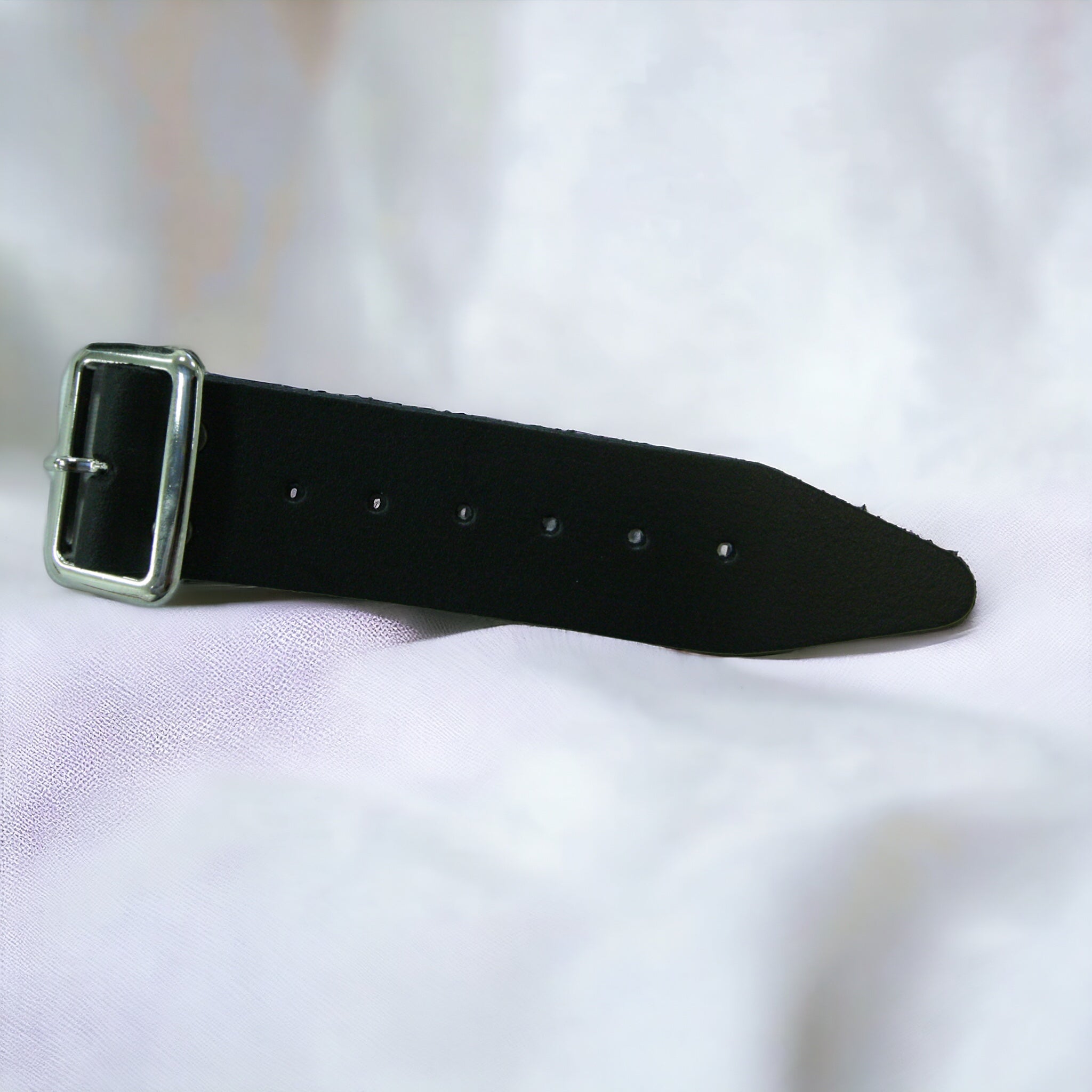 Kilt strap extender with buckle  made by Margaret Morrison