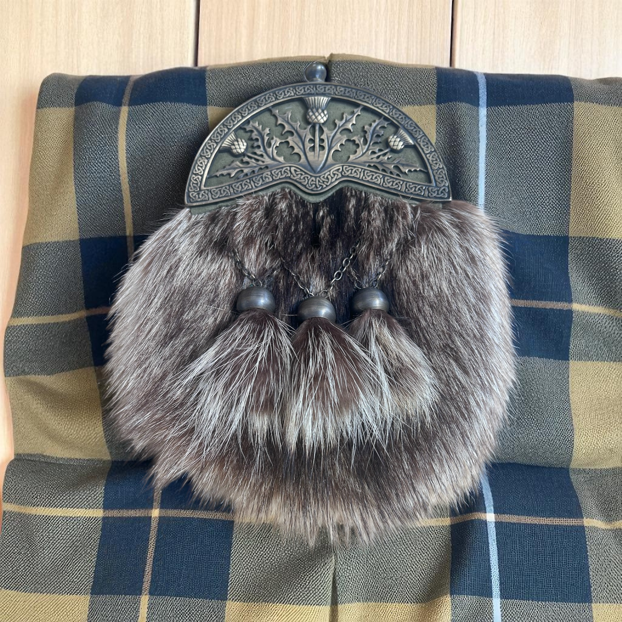 Raccoon Antique Brass