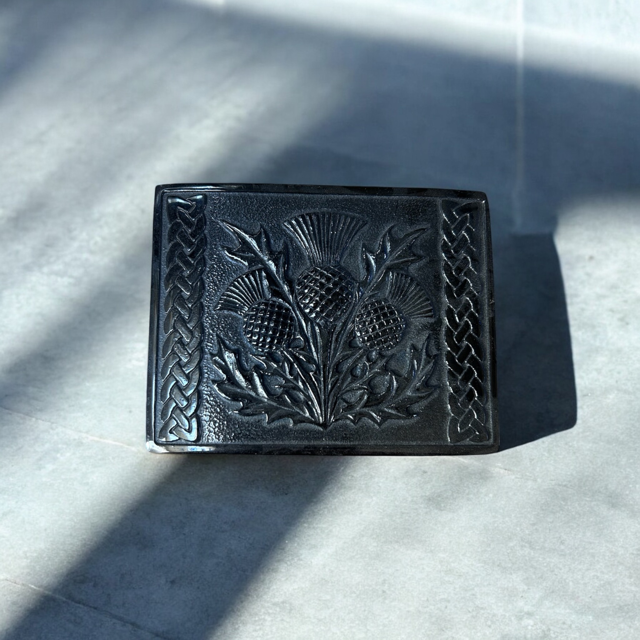 Scottish Thistle Kilt Belt Buckle