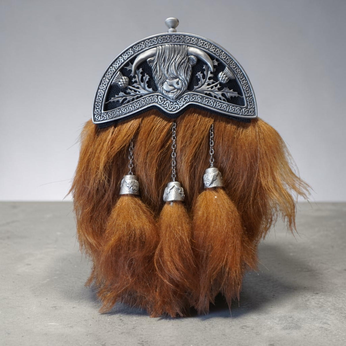 Highland Cow dress Sporran antique