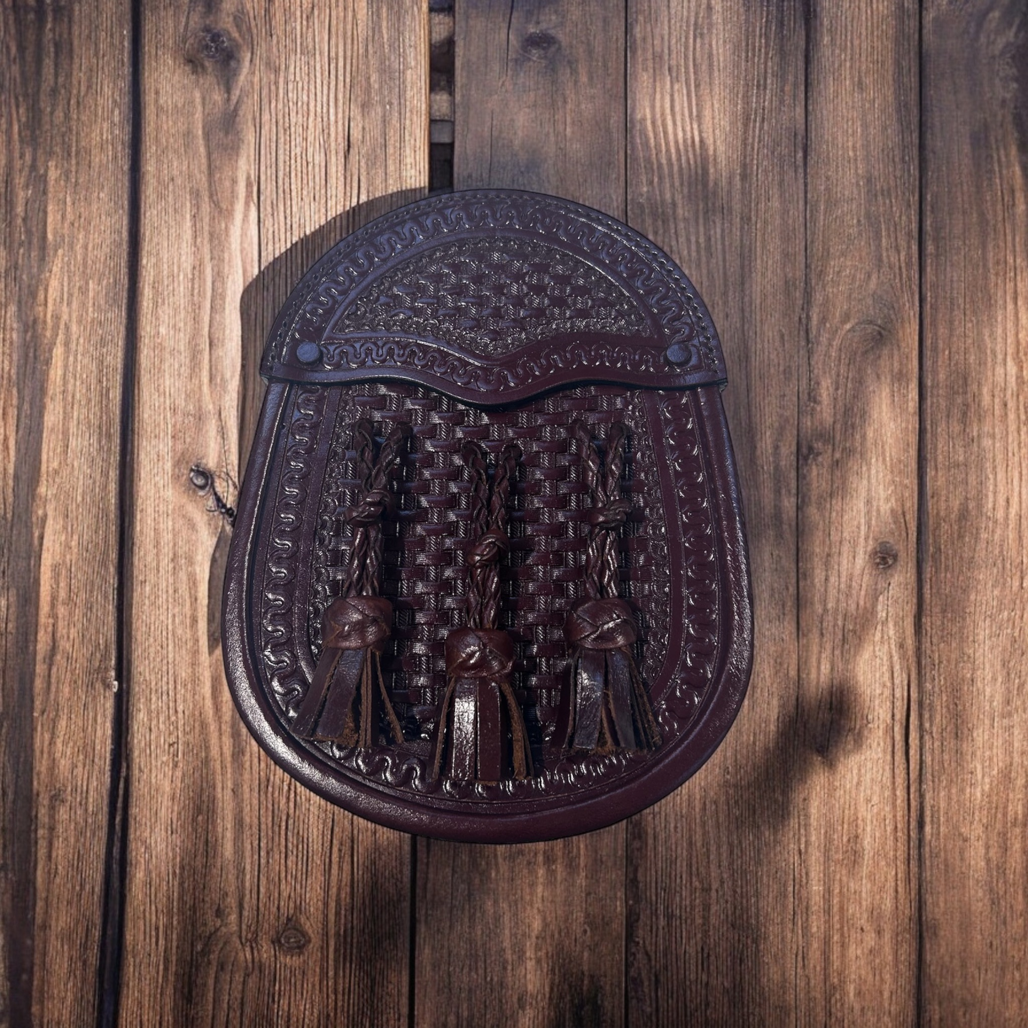 oxblood saddle